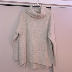 Old Navy Cream Cowl Neck Sweater